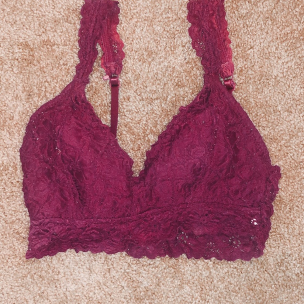 pink flower bralette! ☆